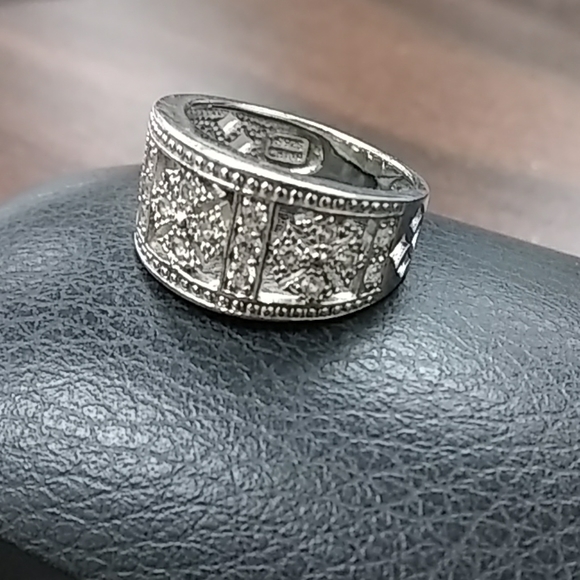 Geometric baguette 925 ring - Picture 3 of 6